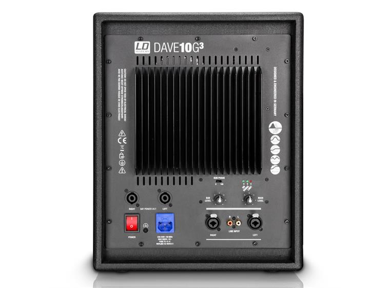LD Systems DAVE G3 Series - Compact 10" active PA System